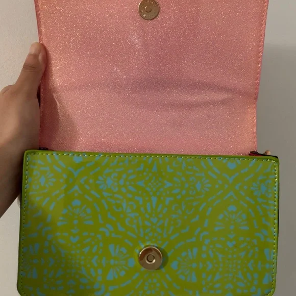 Betsey Johnson Butterfly Crossbody Pink Multi - Picture 8 of 10